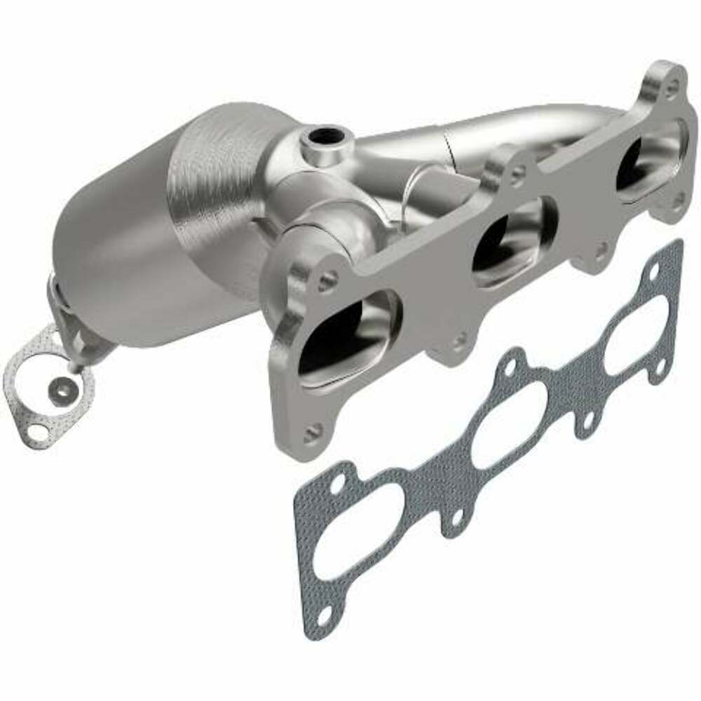 MagnaFlow direct-fit catalytic converter for 2005-2008 Kia 2.7L passenger side stainless steel CARB compliant OBDII 51244