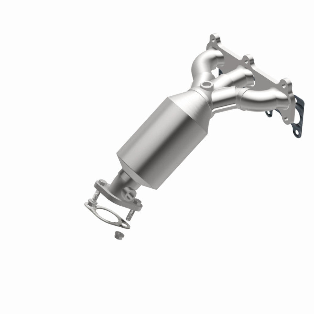 MagnaFlow direct-fit catalytic converter for 2005-2008 Kia 2.7L passenger side stainless steel CARB compliant OBDII 51244