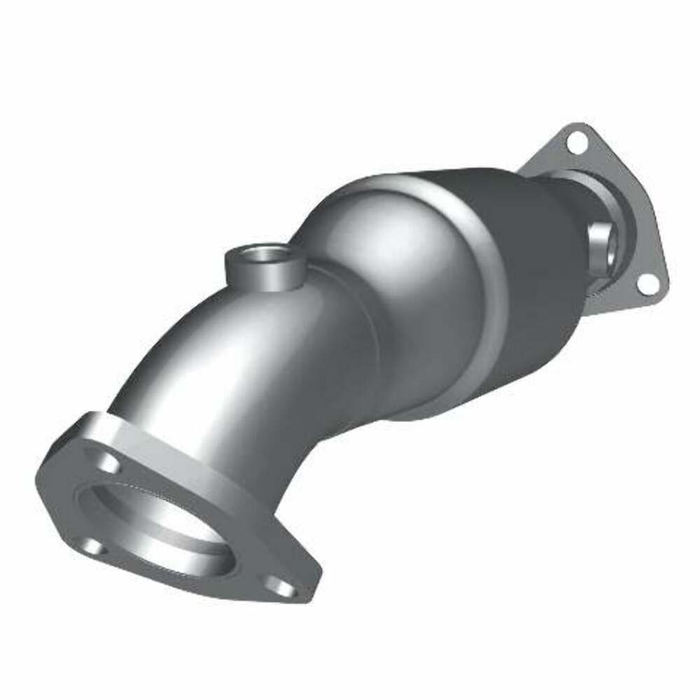 MagnaFlow direct-fit catalytic converter for 2005-2009 Audi A4 2 inch inlet/outlet stainless steel CARB compliant OBDII 49163