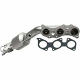 MagnaFlow direct-fit catalytic converter fits 2005-2011 Toyota Tacoma, 2003-2009 Toyota 4Runner, and more, this and 2005-2009 Taco 4L driver side mani driver side stainless steel C