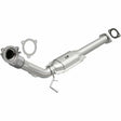 MagnaFlow direct-fit catalytic converter fits 2005-2009 Volvo S60, 2005-2006 Volvo XC90, and additional vehicles and 2005-2009 Volvo S60 2.4L/2.5L 2.4L stainless steel CARB complia