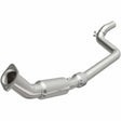 MagnaFlow direct-fit catalytic converter fits 2005-2010 Chrysler 300, 2007-2010 Dodge Charger, and more, this and 2005-2010 300 V6 3.5 2.7L 3.5 inch inlet/outlet stainless steel CA