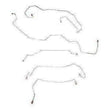Front Brake Line Kit for 2013 05-10 Chevy Cobalt No ABS steel