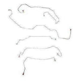 Front Brake Line Kit for 2013 05-10 Chevy Cobalt No ABS steel