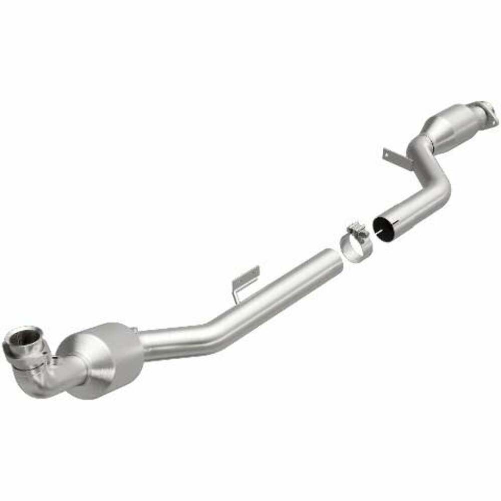 MagnaFlow direct-fit catalytic converter fits 2005-2010 SLK55 AMG 5.5L driver side 5.5L driver side stainless steel CARB compliant 51696