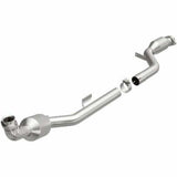 MagnaFlow direct-fit catalytic converter fits 2005-2010 SLK55 AMG 5.5L driver side 5.5L driver side stainless steel CARB compliant 51696