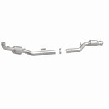 MagnaFlow direct-fit catalytic converter fits 2005-2010 SLK55 AMG 5.5L driver side 5.5L driver side stainless steel CARB compliant 51696