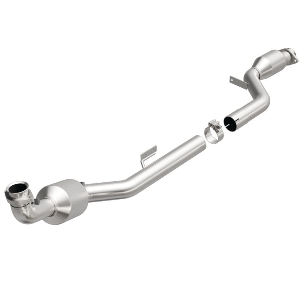 MagnaFlow direct-fit catalytic converter fits 2005-2010 SLK55 AMG 5.5L driver side 5.5L driver side stainless steel CARB compliant 51696