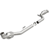 MagnaFlow direct-fit catalytic converter fits 2005-2010 SLK55 AMG 5.5L driver side 5.5L driver side stainless steel CARB compliant 51696