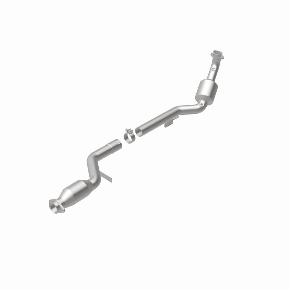 MagnaFlow direct-fit catalytic converter fits 2005-2010 SLK55 AMG 5.5L driver side 5.5L driver side stainless steel CARB compliant 51696