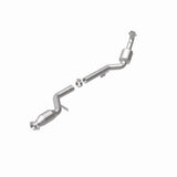 MagnaFlow direct-fit catalytic converter fits 2005-2010 SLK55 AMG 5.5L driver side 5.5L driver side stainless steel CARB compliant 51696