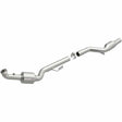 MagnaFlow direct-fit catalytic converter fits 2005-2010 SLK55 AMG 5.5L passenger side 5.5L passenger side stainless steel CARB compliant 51702