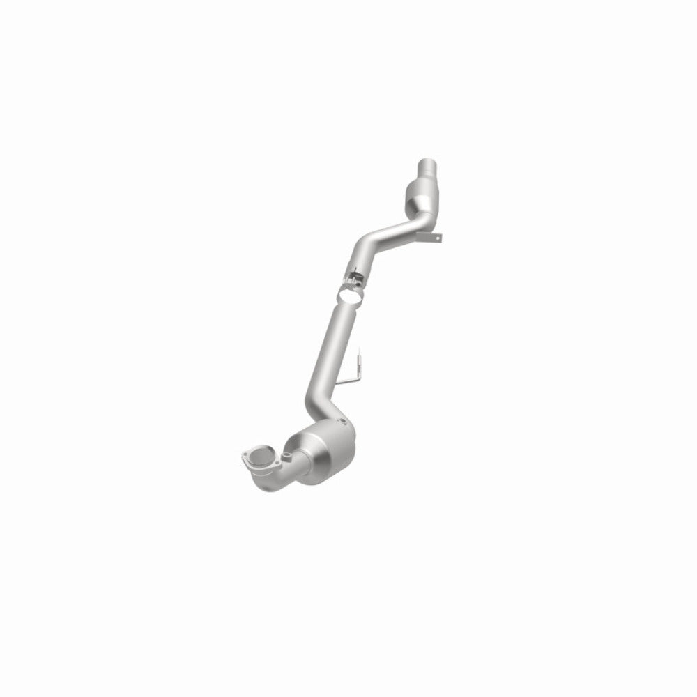 MagnaFlow direct-fit catalytic converter fits 2005-2010 SLK55 AMG 5.5L passenger side 5.5L passenger side stainless steel CARB compliant 51702