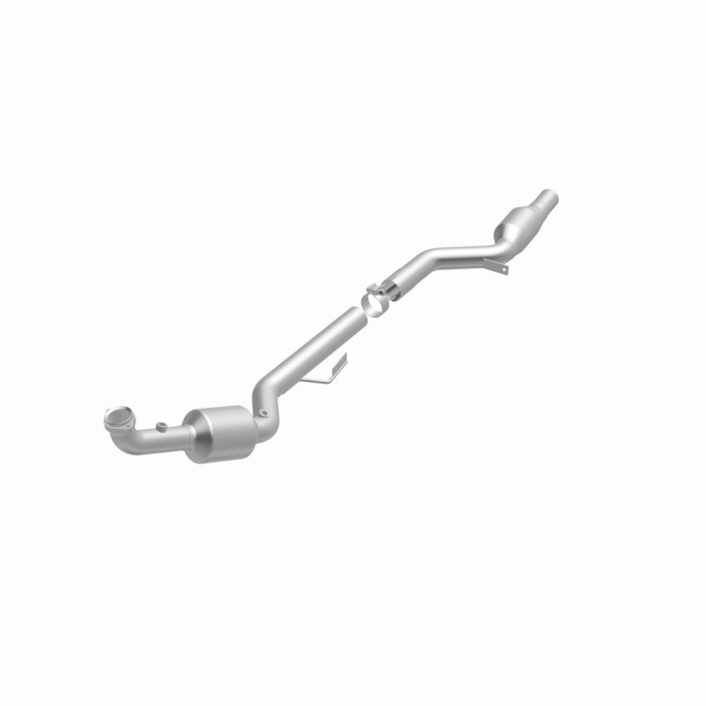 MagnaFlow direct-fit catalytic converter fits 2005-2010 SLK55 AMG 5.5L passenger side 5.5L passenger side stainless steel CARB compliant 51702