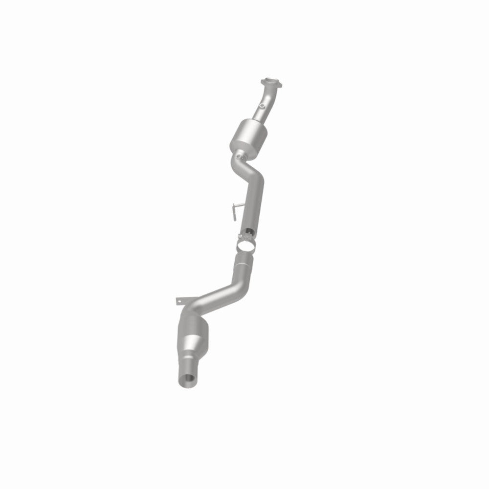 MagnaFlow direct-fit catalytic converter fits 2005-2010 SLK55 AMG 5.5L passenger side 5.5L passenger side stainless steel CARB compliant 51702