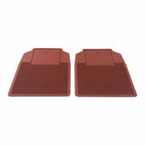 1973-1991 C/K Series Blazer And Suburban Floor Mat Set-Maroon-05-100MN
