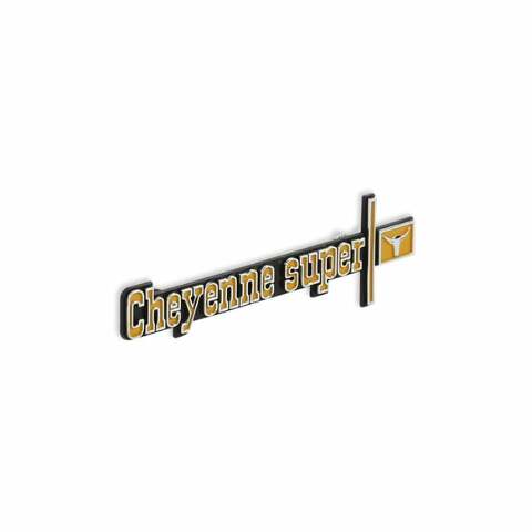 1973-1974 C/K Series Trucks; C/K Dash Emblem - Cheyenne Super 05-183
