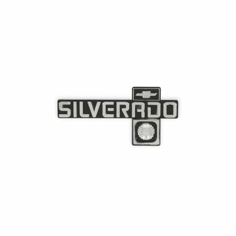 Fits 1981-1987 C/K Series Trucks; C/K Dash Emblem - Silverado 05-203
