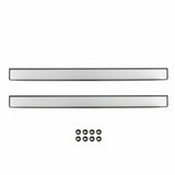 For 81-91 C/K Series-W/O Hole; Front Door Panel Trim Set; -05-283 for C10 aluminum