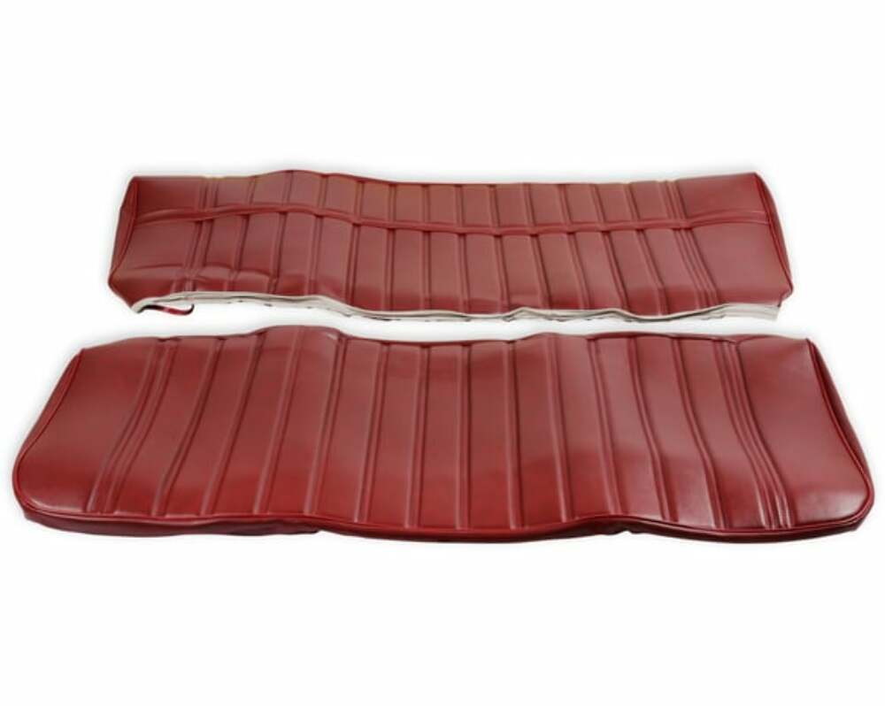 73-80 C/K Series Standard Cab Pickup Seat Upholstery-Vinyl-Maroon 05-286