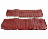 73-80 C/K Series Standard Cab Pickup Seat Upholstery-Vinyl-Maroon 05-286