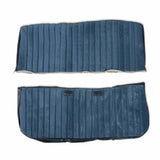 81-87 C/K Series Pickup Seat Upholstery-Full Pleat Cloth/Vinyl-Navy 05-297