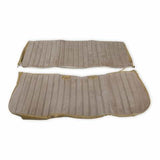 81-87 C/K Series Pickup Seat Upholstery-Full Pleat Cloth/Vinyl-Tan 05-298