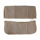 81-87 C/K Series Pickup Seat Upholstery-Full Pleat Cloth/Vinyl-Tan 05-298