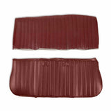 81-87 C/K Series Pickup Seat Upholstery Kit-Full Pleat Vinyl-Maroon 05-301