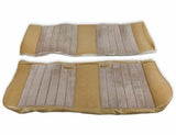 81-87 C/K Series Pickup Seat Upholstery Kit-Standard Pleat Cloth-Tan 05-313