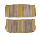 81-87 C/K Series Pickup Seat Upholstery Kit-Standard Pleat Cloth-Tan 05-313
