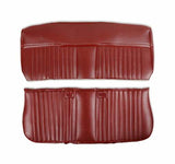 Fits 81-87 C/K Series Pickup Seat Upholstery-Deluxe Pleat Vinyl-Maroon 05-316