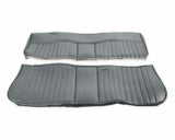 81-87 C/K Series Pickup Seat Upholstery-Deluxe Pleat Vinyl-Charcoal 05-319