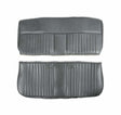 81-87 C/K Series Pickup Seat Upholstery-Deluxe Pleat Vinyl-Charcoal 05-319
