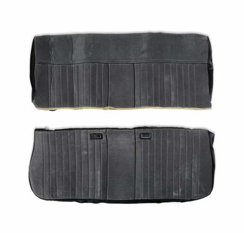 81-87 C/K Series Pickup Seat Upholstery Kit-Deluxe Pleat-Black 05-320