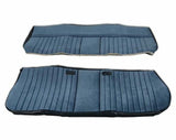 81-87 C/K Series Pickup Seat Upholstery Kit-Deluxe Pleat Cloth-Navy 05-322