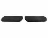 73-87 C/K Series Pickup Foamback Sunvisor Pair-Vinyl-Black 05-339