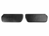 73-87 C/K Series Pickup Foamback Sunvisor Pair-Vinyl-Black 05-339