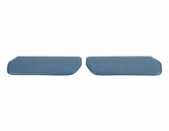 73-87 C/K Series Pickups Foamback Sunvisor Pair-Vinyl-Navy 05-341