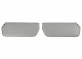 73-87 C/K Series Pickups Foamback Sunvisor Pair-Vinyl-Grey 05-343