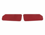 88-98 Chevy Silverado GMC Sierra OBS Chevy truck truck Series Trucks Chevy Silverado GMC Sierra OBS Chevy truck truck Foamback Sunvisor Pair-Cloth-Red 05-345