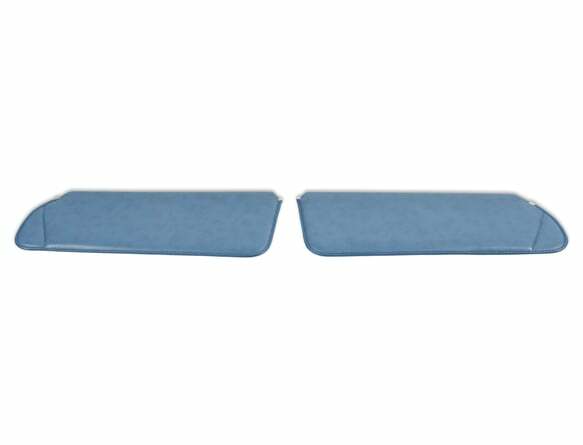 88-98 Chevy Silverado GMC Sierra OBS Chevy truck truck Series Trucks Chevy Silverado GMC Sierra OBS Chevy truck truck Foamback Sunvisor Pair-Vinyl-Blue 05-346