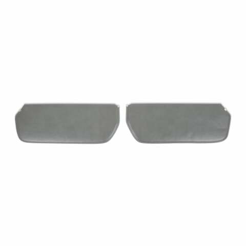 1973-87 C/K Series Trucks; C/K Foamback Sunvisor Pair-Vinyl-Charcoal 05-362 for 1973-1987