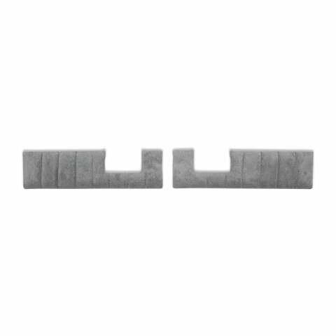 81-87 C/K Series Trucks Foamback Door Panel Inserts-Cloth-Charcoal 05-383