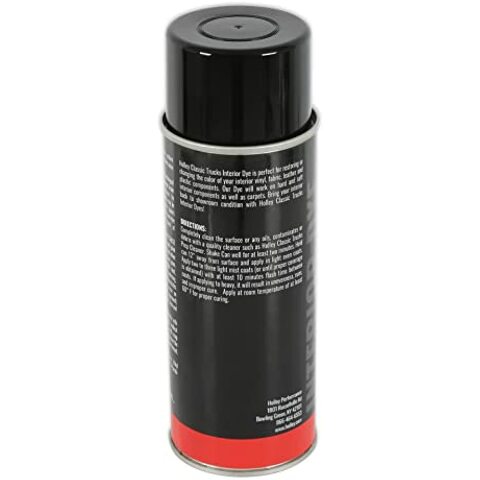 Works On Metal, Plastic, Vinyl, & Leather; Interior Dye - Satin Black-05-702