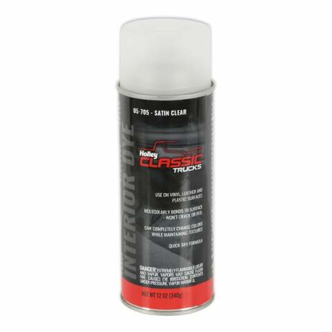 Works On Metal, Plastic, Vinyl, & Leather; Interior Dye - Satin Clear-05-705