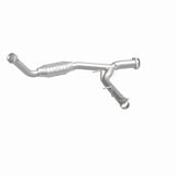 MagnaFlow direct-fit catalytic converter fits 2005-2006 Ford Expedition 5.4L and 05 Expedition passenger side 5.4L passenger side stainless steel CARB compliant OBDII 49411