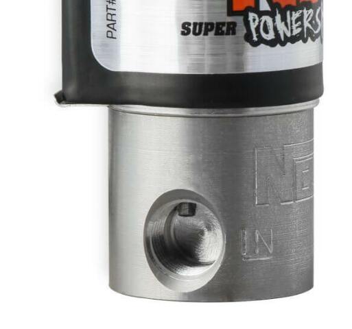 NOS super powershot wet nitrous system for 4150 4barrel carb black 05101BNOS -4AN 10 lb plate solenoid