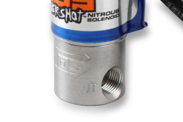 NOS sniper single fogger wet nitrous system - multi-fit -4AN 10 lb stainless steel blue red 05134NOS