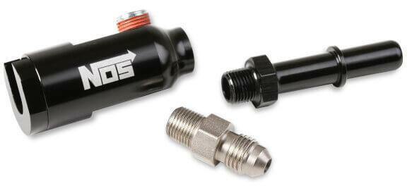 NOS plate wet nitrous system - GM - 05164BNOS -6AN 10 lb black EFI 2493